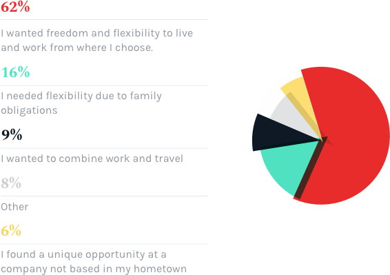 Why did you become a remote worker?